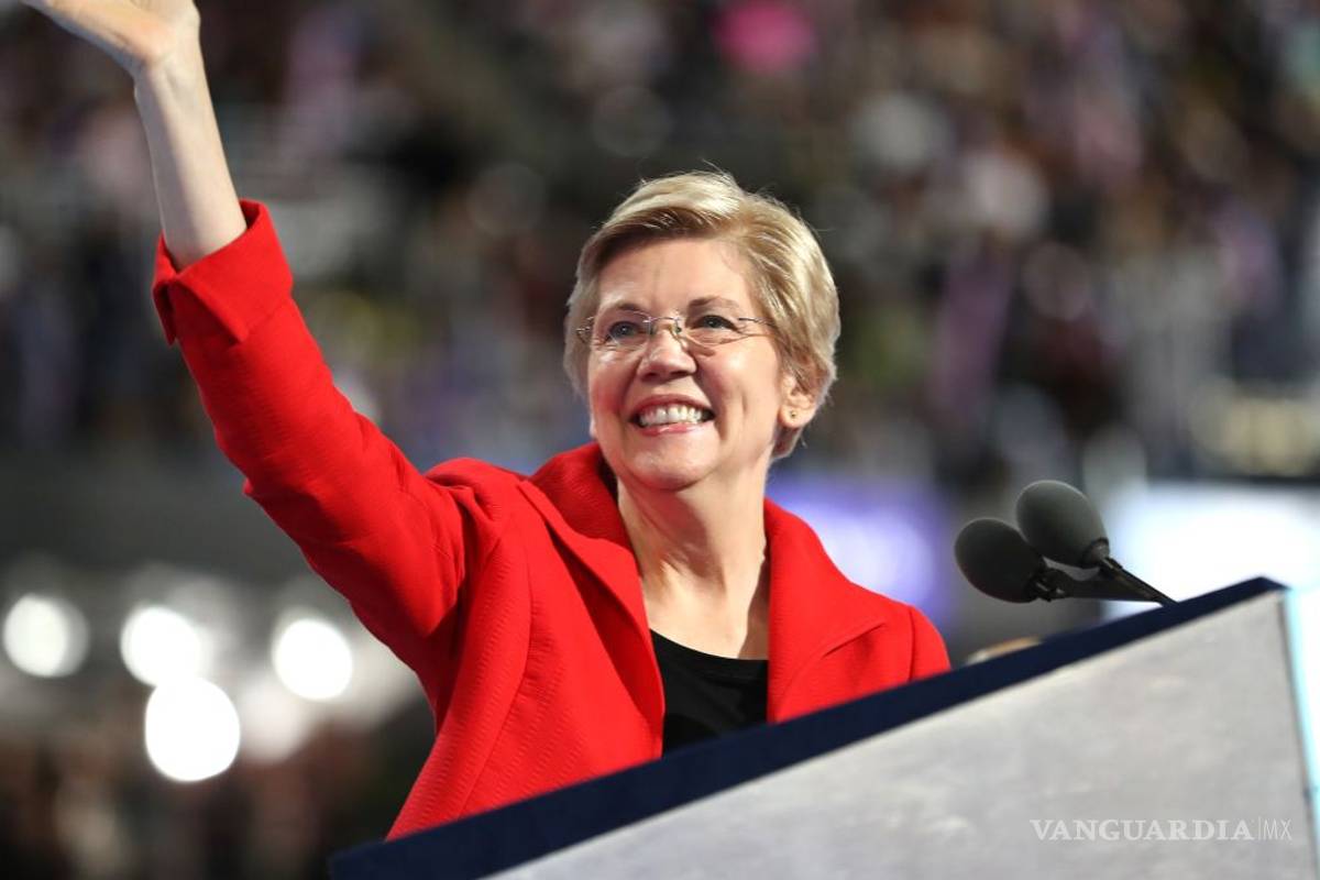Elizabeth Warren del Partido Demócrata se lanza por candidatura presidencial de EU