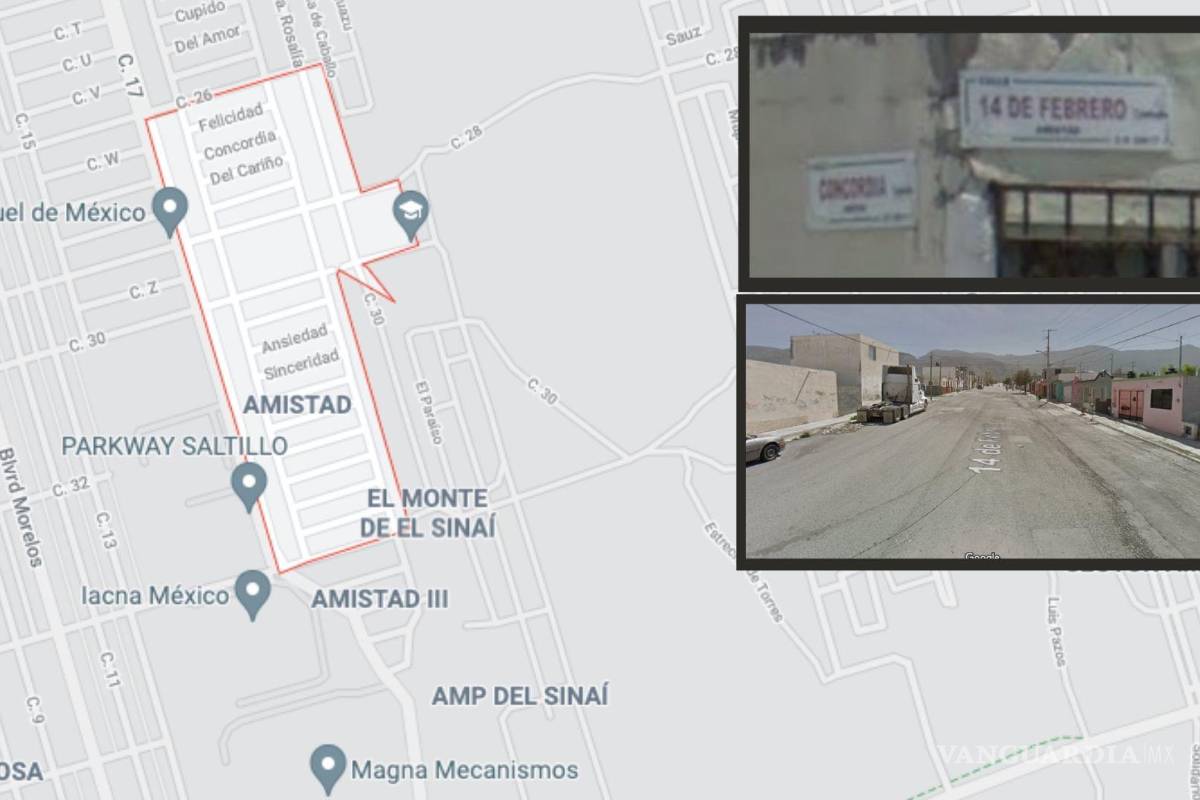 Amistad: ¿la colonia más ‘cursi’ de Saltillo? Estos son los nombres de sus calles
