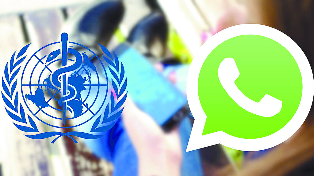 Consulta a la OMS vía WhatsApp por COVID-19