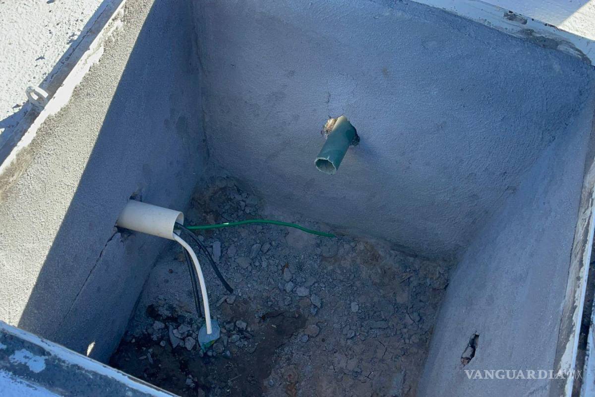 $!Los ladrones se llevaron 250 metros de cable de diferentes calibres, causando daños significativos en la infraestructura.