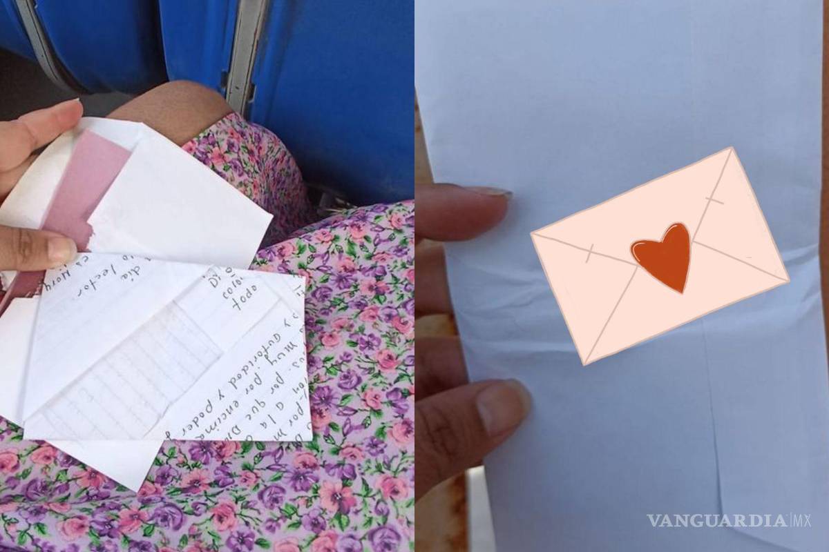 ¿Amor a la antigua? No, joven saltillense recibe misteriosa cartita anónima... de grupo religioso