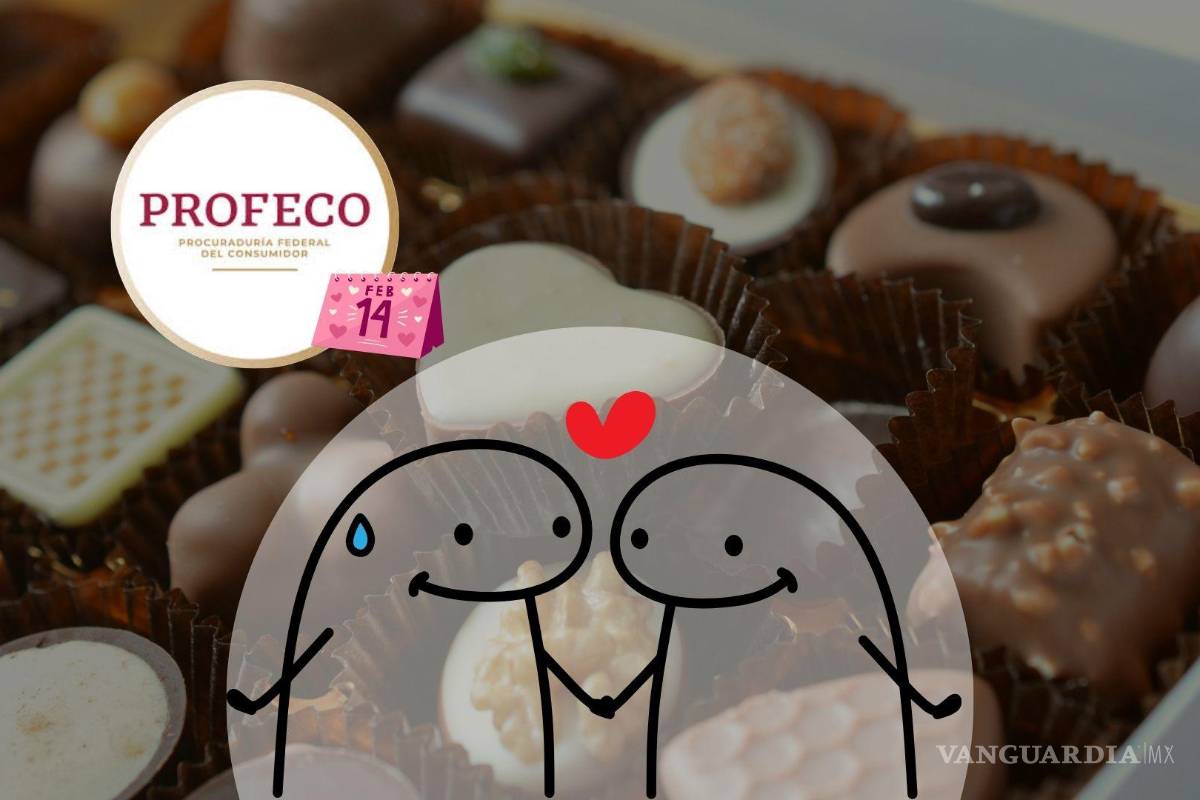 ¿Ideales para San Valentín? Profeco alerta sobre precios ‘inflados’ en chocolates por el 14 de febrero