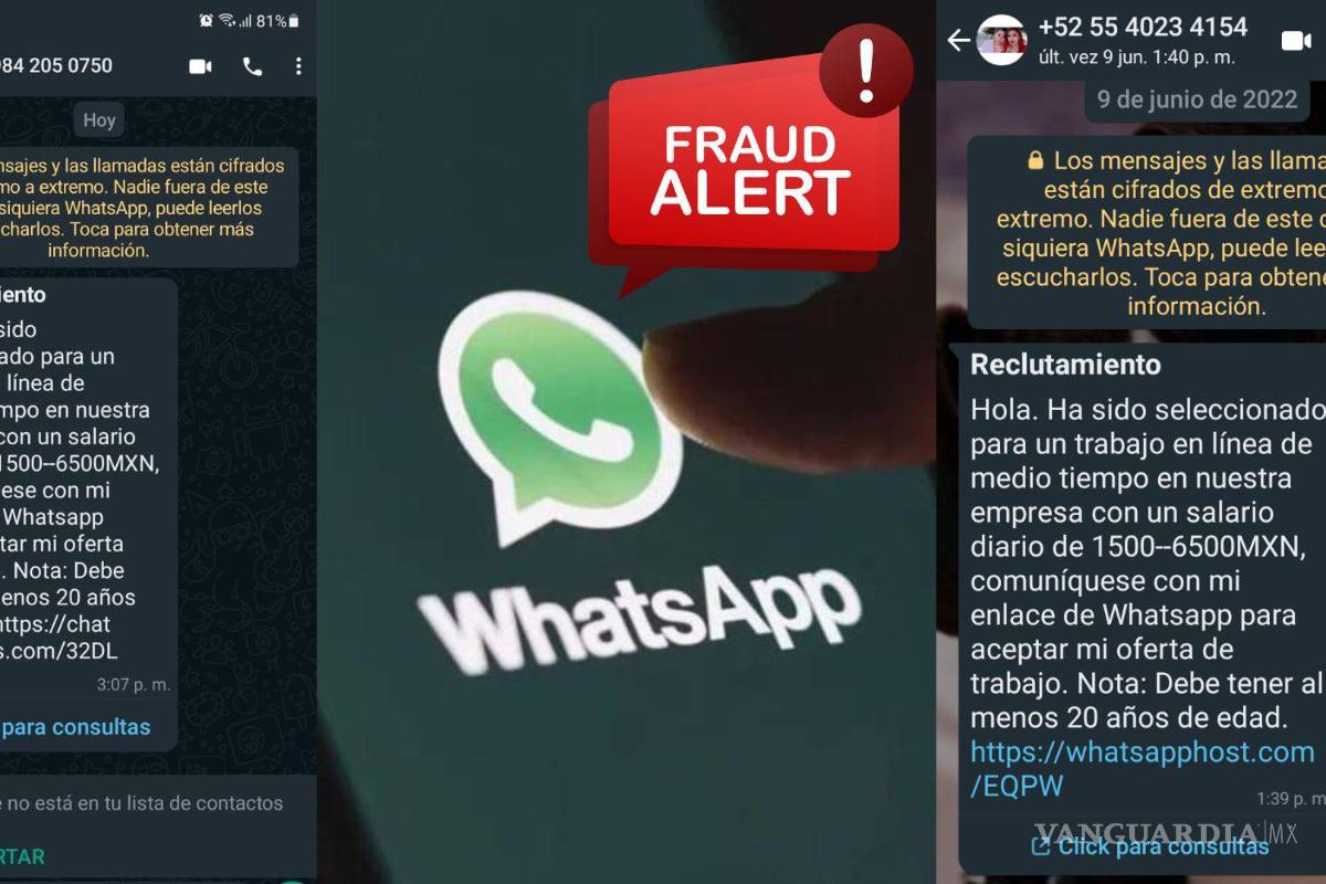 Saltillo: ¿te llegó este mensaje? ¡No des clic! Alertan por virus y presunto reclutamiento de sexoservicio