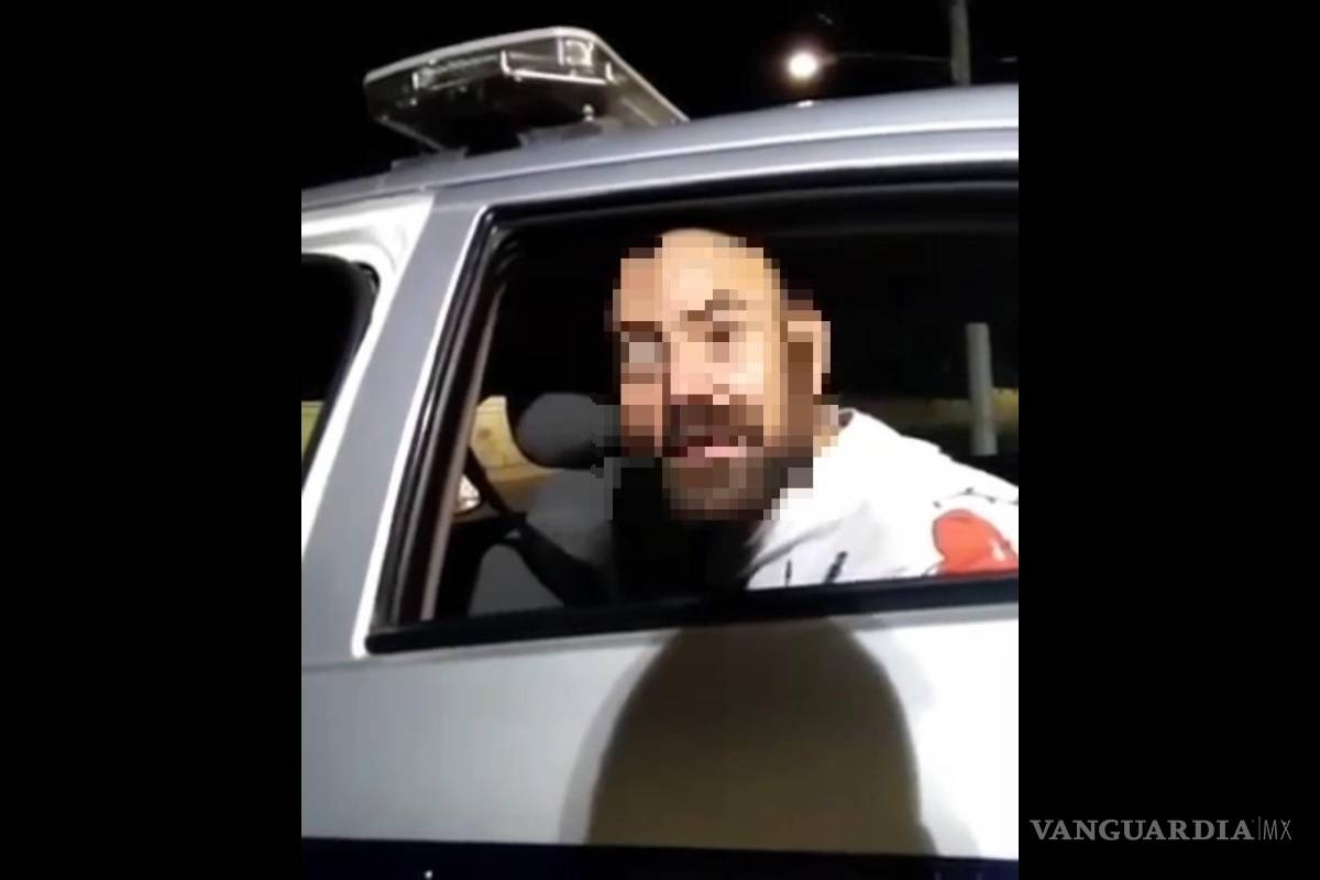 Es arrestado por alterar el orden e insultar a director de la policía en Saltillo