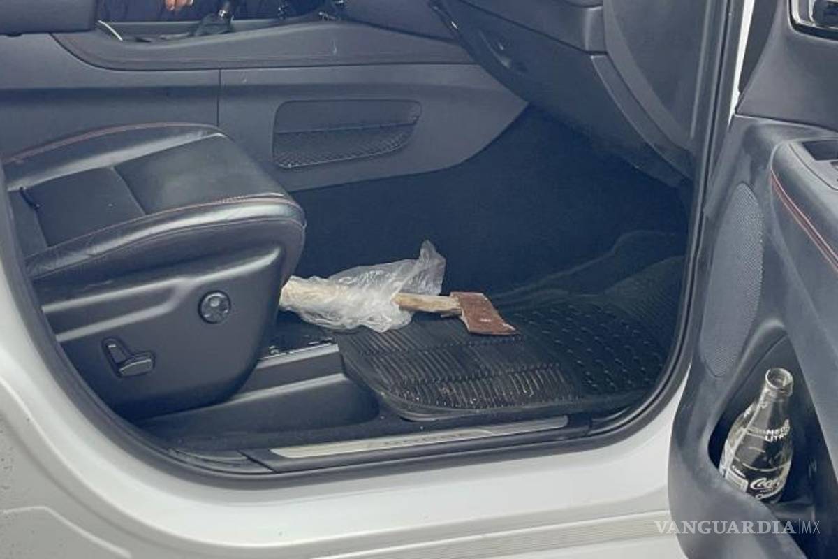 $!El arma con la que el joven atacó a su tío quedó asegurada.