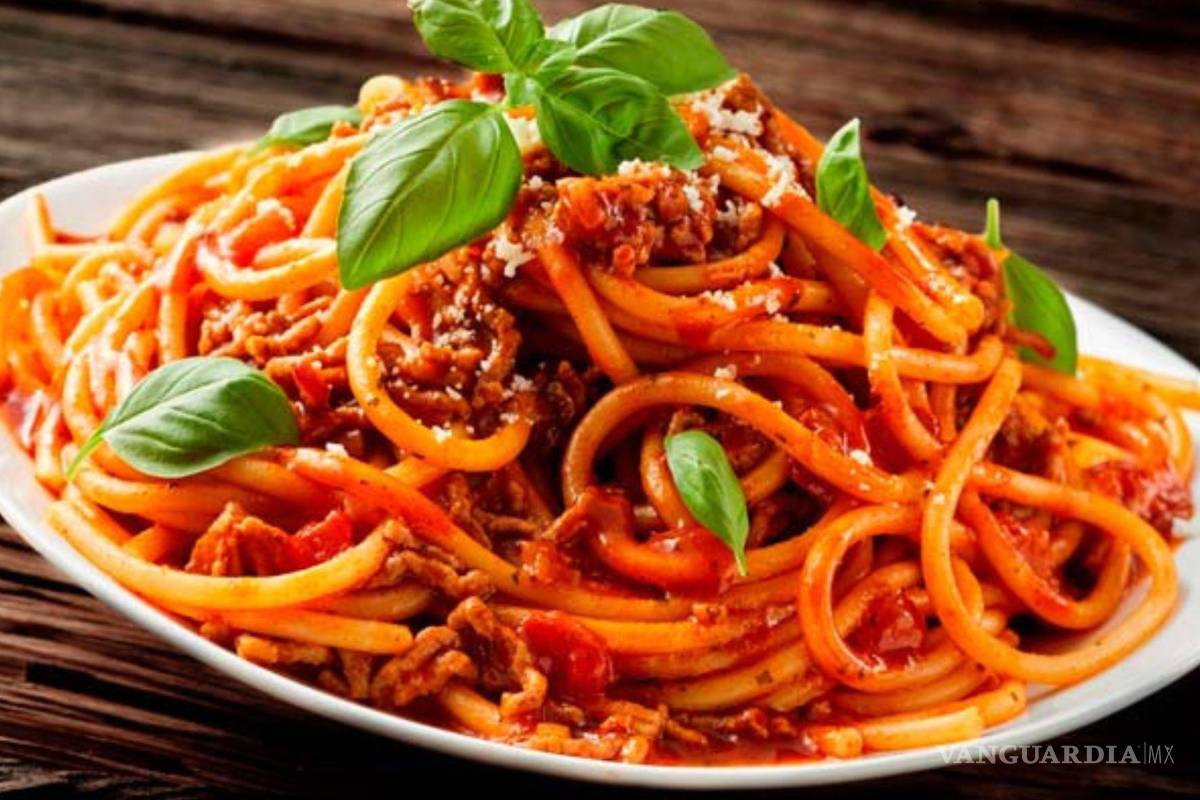 $!Espagueti a la boloñesa, la receta más económica y deliciosa.