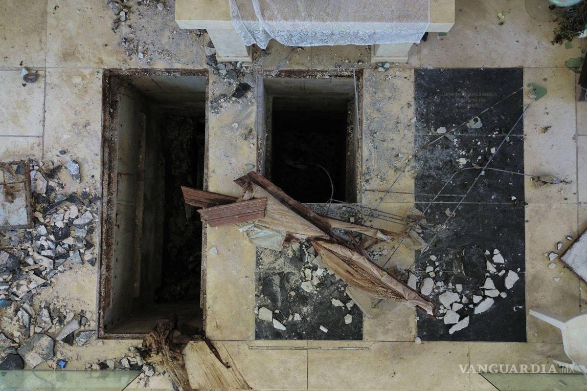 Robaron cuerpos y vandalizan capilla familiar de ex cabecilla del Cártel de Sinaloa