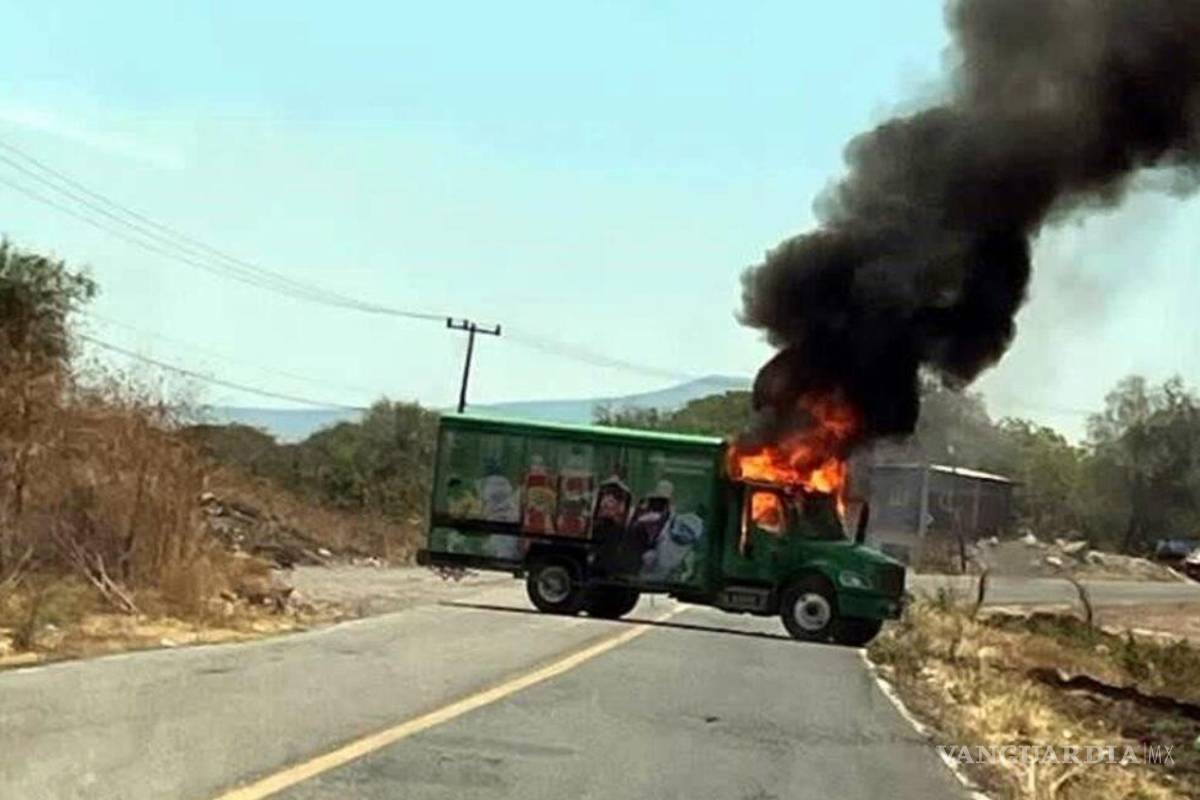 Fiscalía de Michoacán contradice a García Harfuch; sí hubo detenidos tras narcobloqueos y estarían ligados al CJNG