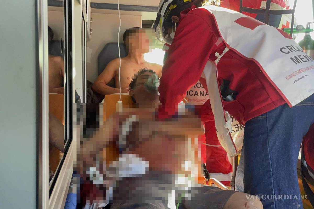 Riña por un rin deja a tres hombres golpeados y macheteados en la Saltillo 2000