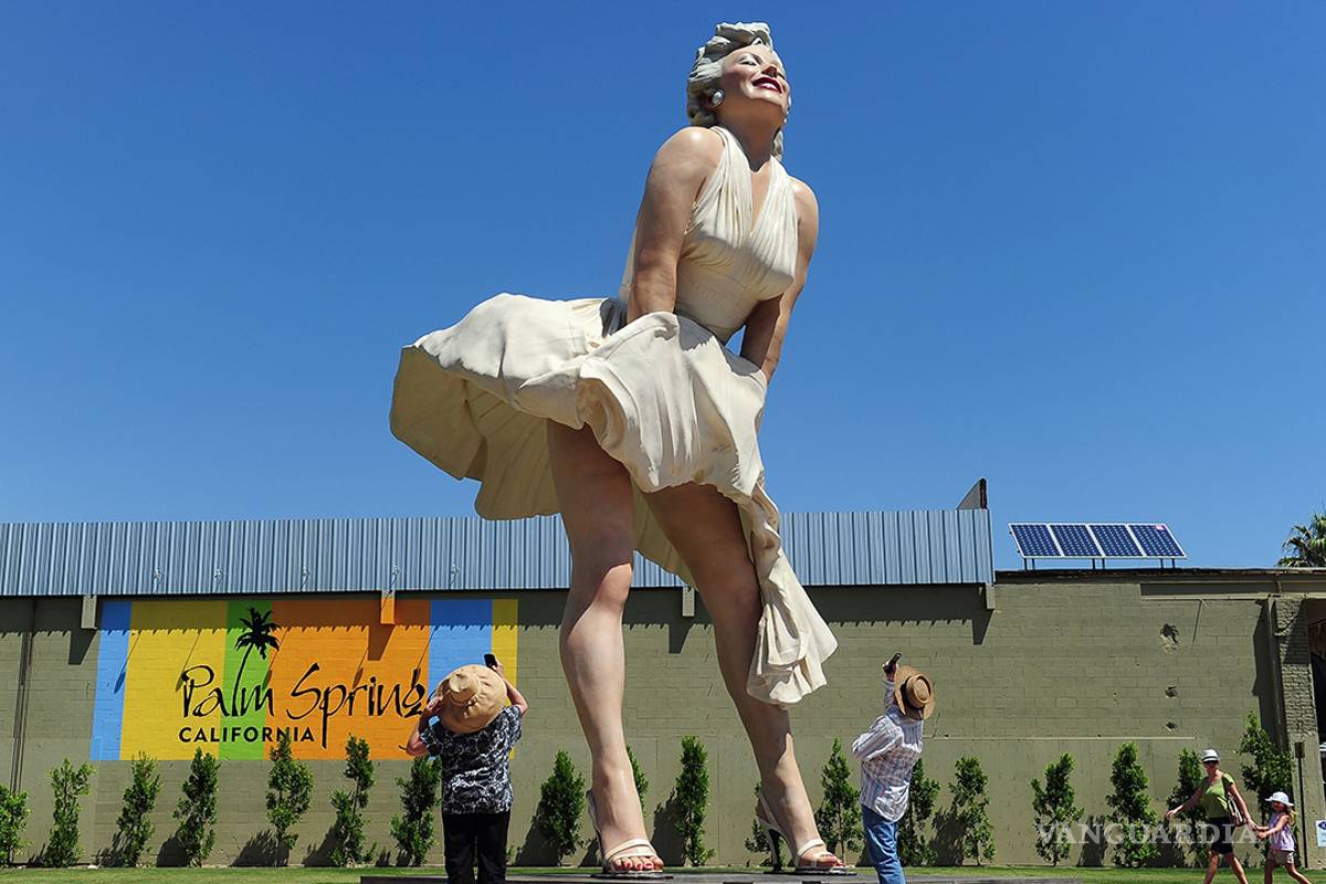 ¿Arte o misoginia? Piden ‘cancelar’ estatua de Marilyn Monroe en California