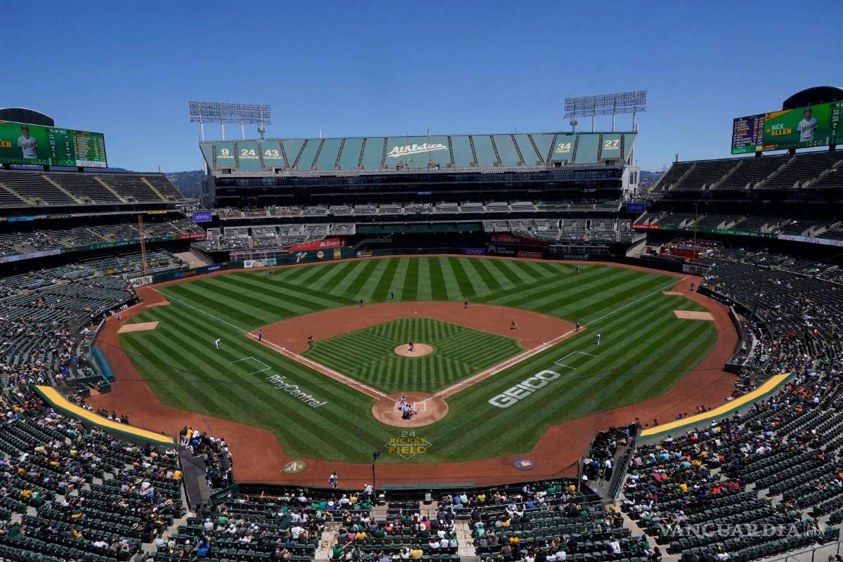 Aprueban 380 mdd para financiar nuevo estadio de los Athletics de Oakland