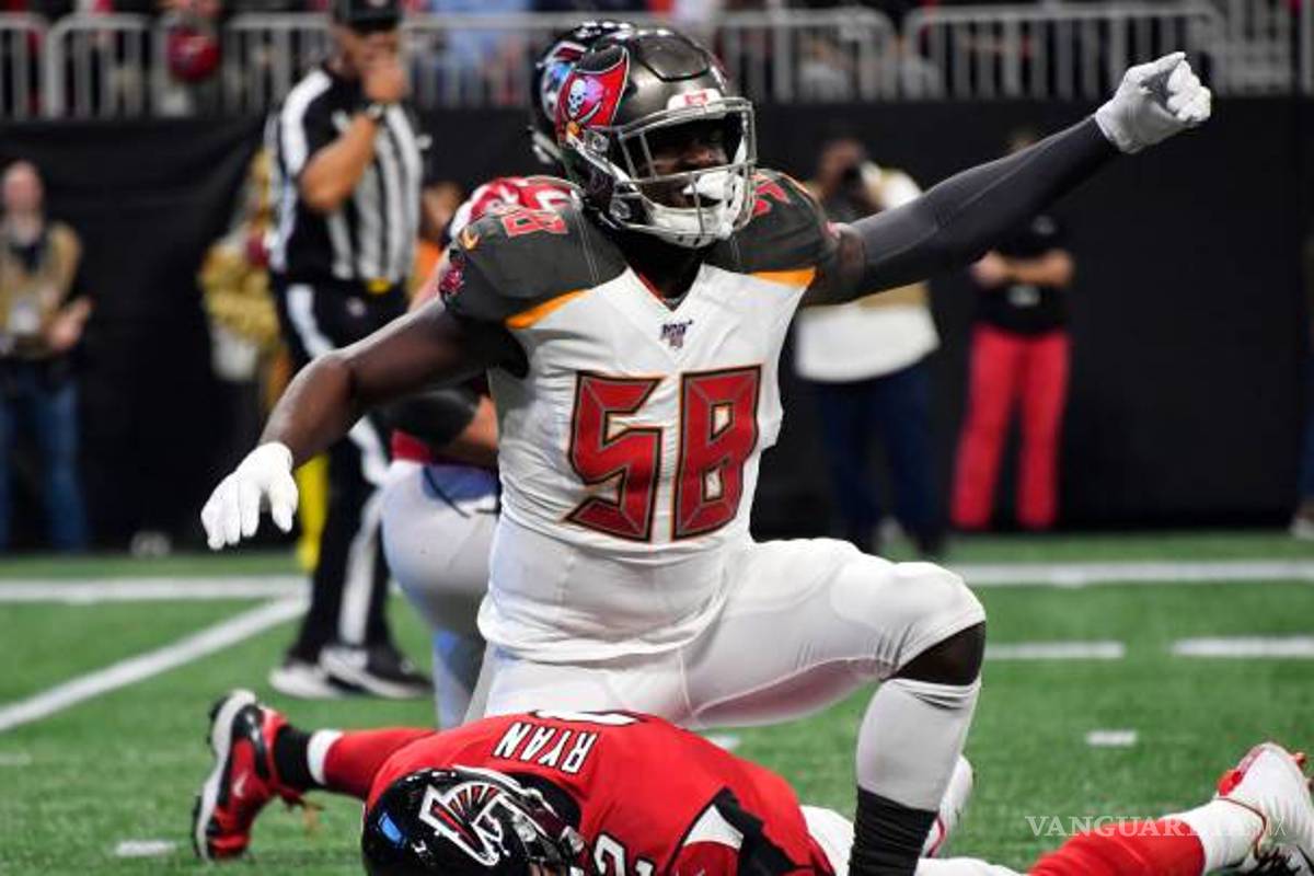 Shaquil Barrett logra acuerdo para seguir con los Buccaneers