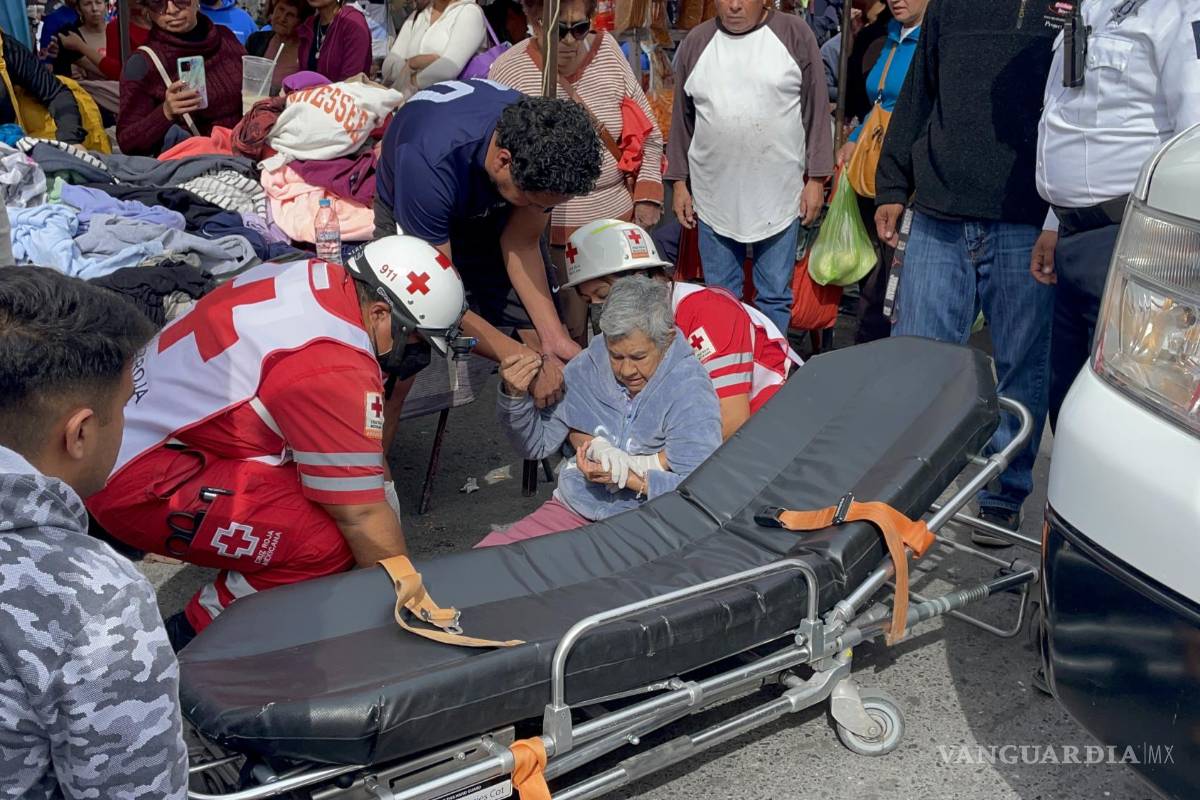 Arrolla camioneta a mujer y se da a la fuga en la colonia Bellavista, en Saltillo