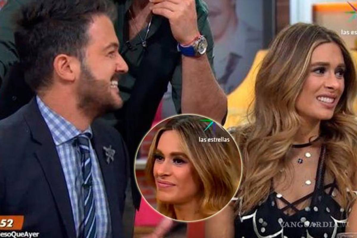 Las 'caras' de Galilea Montijo al ver a Fernando del Solar en Hoy