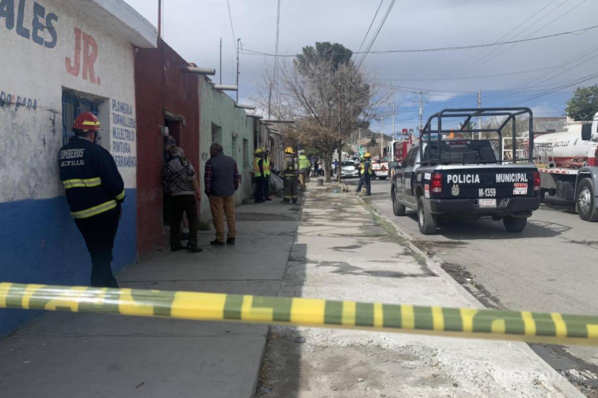 Policía intentó rescatar a mujer que murió calcinada en casa de Saltillo