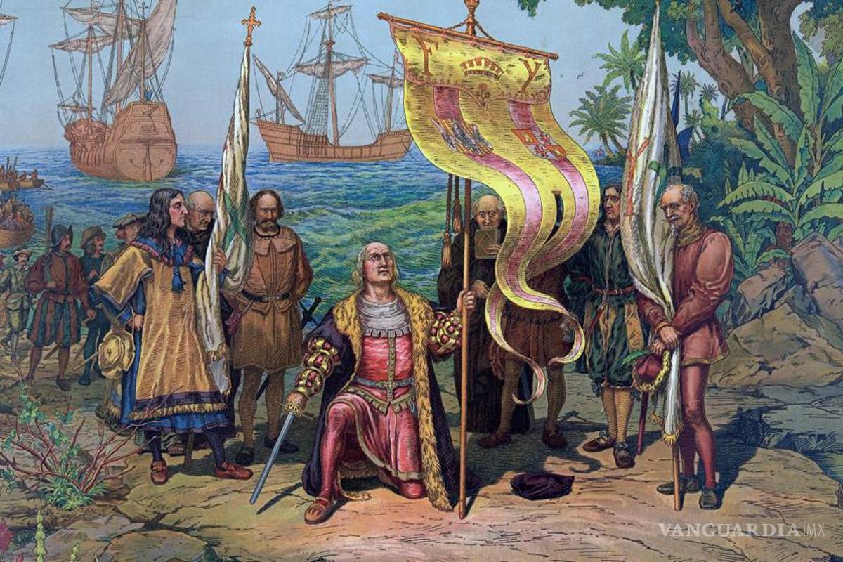 Homenaje a Colón; con tres carabelas y una idea cambió la faz del mundo