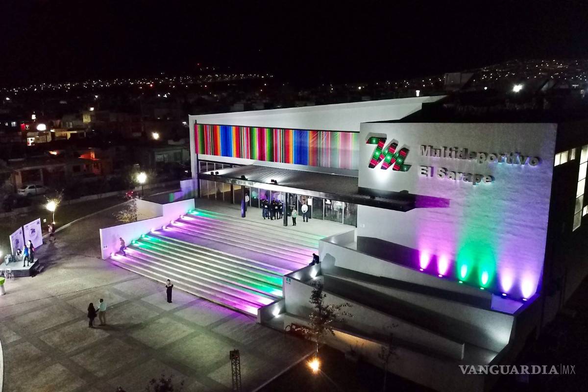 $!Inauguran Multideportivo ‘El Sarape’; tiene sur de Saltillo un gigante deportivo