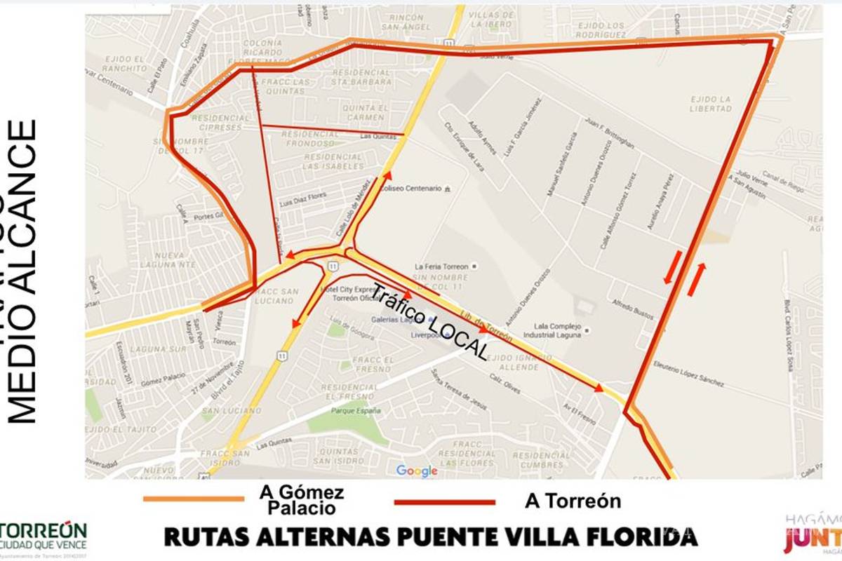 $!Costará 30 millones de pesos reparar puente en Torreón