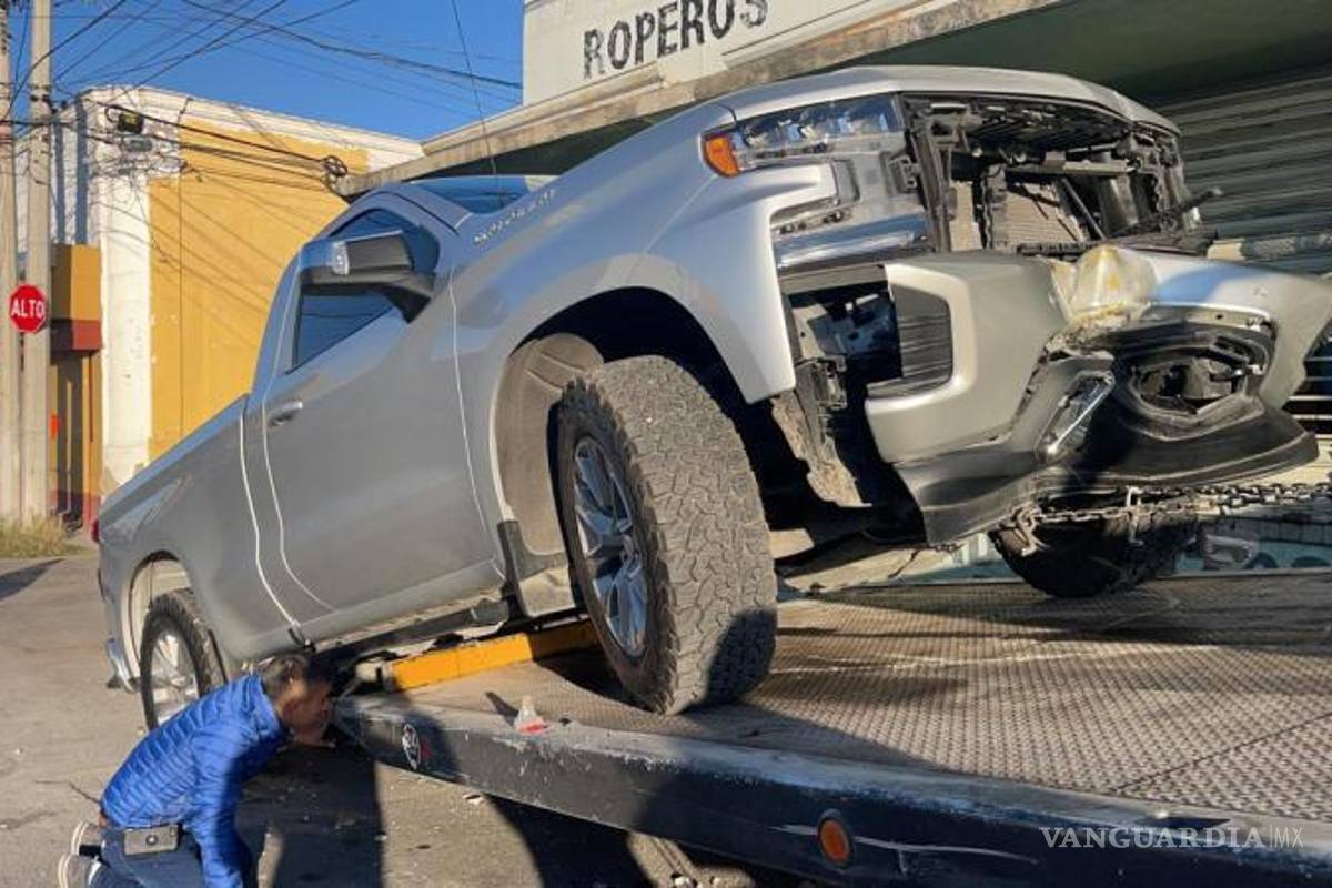 $!La camioneta participó en un percance en 2022.