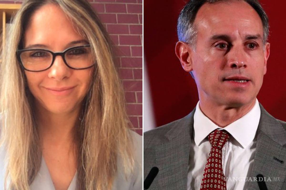 Ella es Arantxa Colchero, exesposa de Hugo López-Gatell a quien le dedicó su tesis