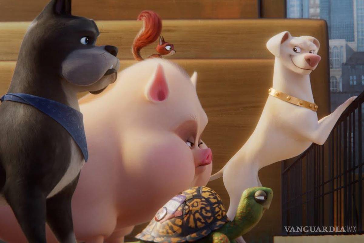 Salen las ‘Supermascotas’ de DC al rescate del verano; hoy llega cinta a los cines mexicanos