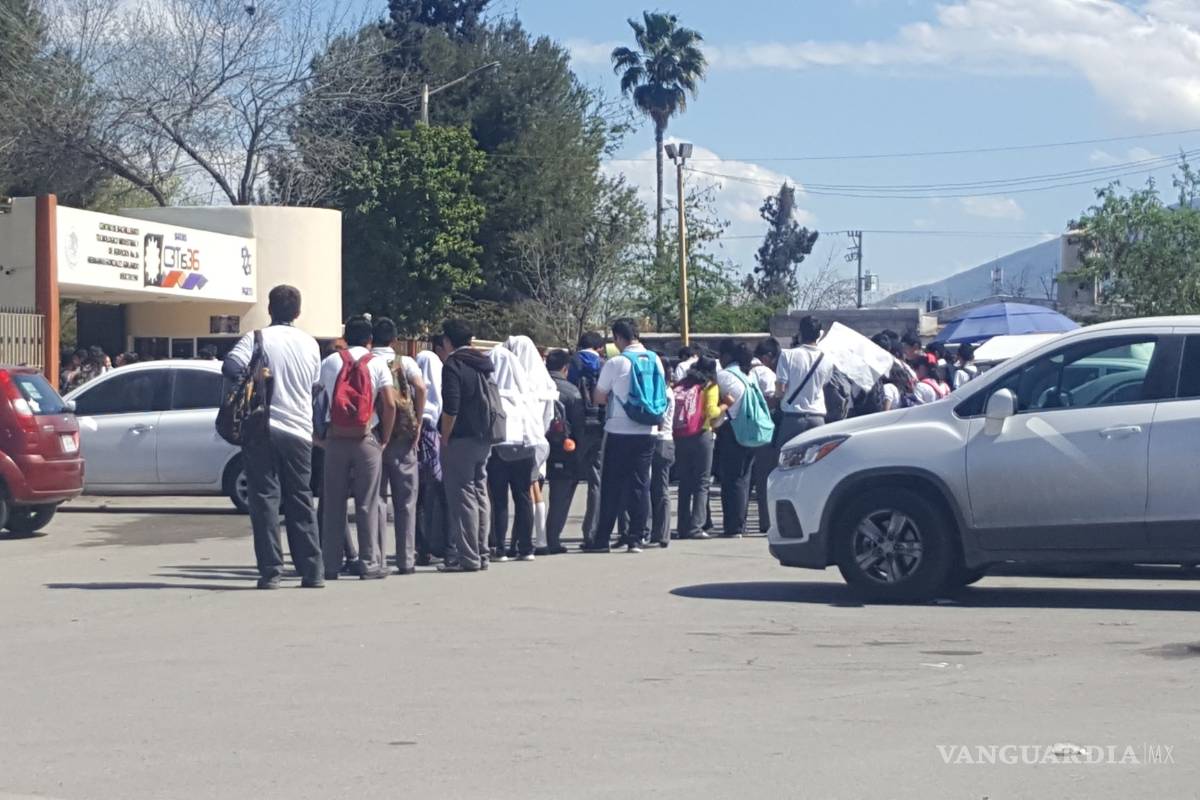 Tras amenaza de tiroteo de 'Legión Holk' implementan Operativo Mochila en Cbtis 36 de Monclova