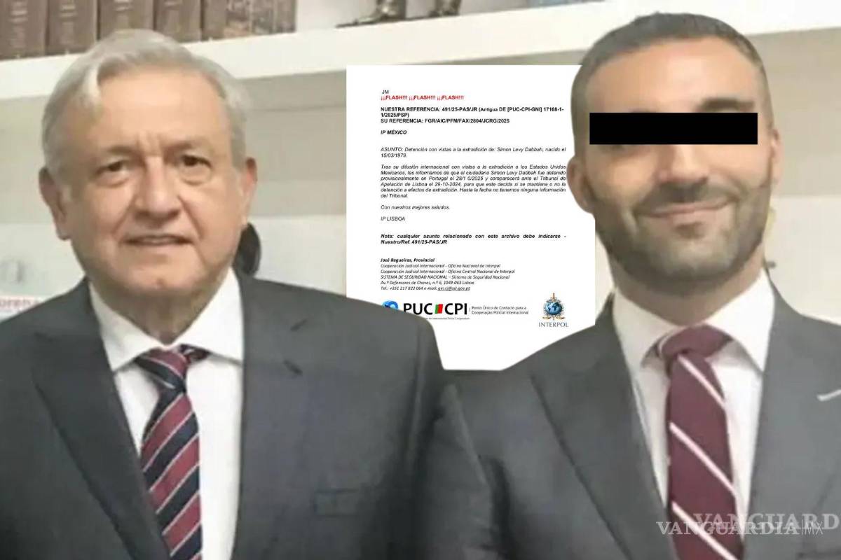 Simón Levy: Fiscalía de CDMX confirma que exfuncionario está sujeto a medidas en Portugal