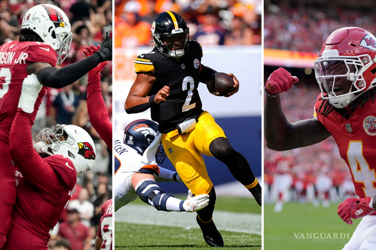Steelers, Cardinals y Chiefs dominan la jornada verpertina de la Semana 2 de la NFL