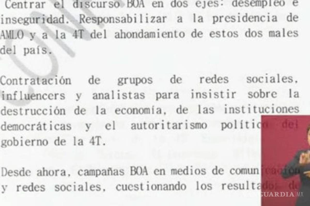AMLO denuncia Bloque Opositor: Fox, Calderón e INE, detrás de plan contra Morena y 4T