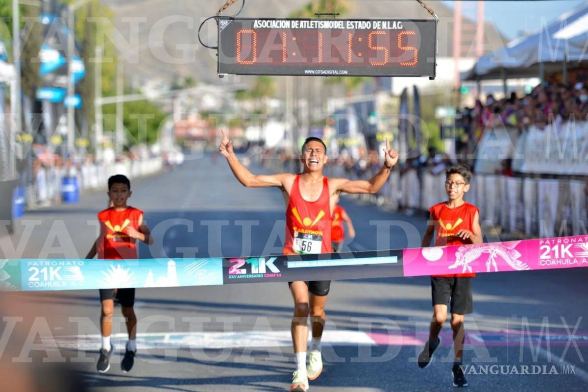 $!¡Gana Robert Gaitho Gititu la 21K Coahuila 2022!
