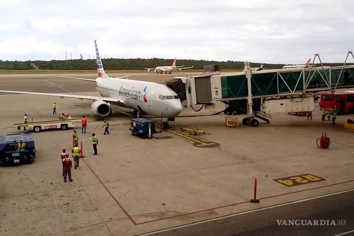 American Airlines suspende vuelos en Venezuela