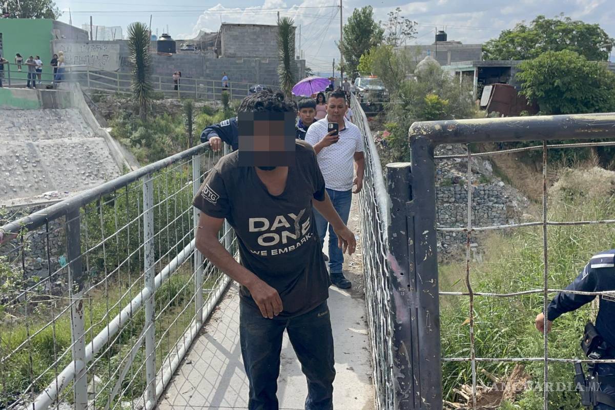 Buscaban a baleado, pero era un hombre intoxicado que dormía en arroyo de Saltillo