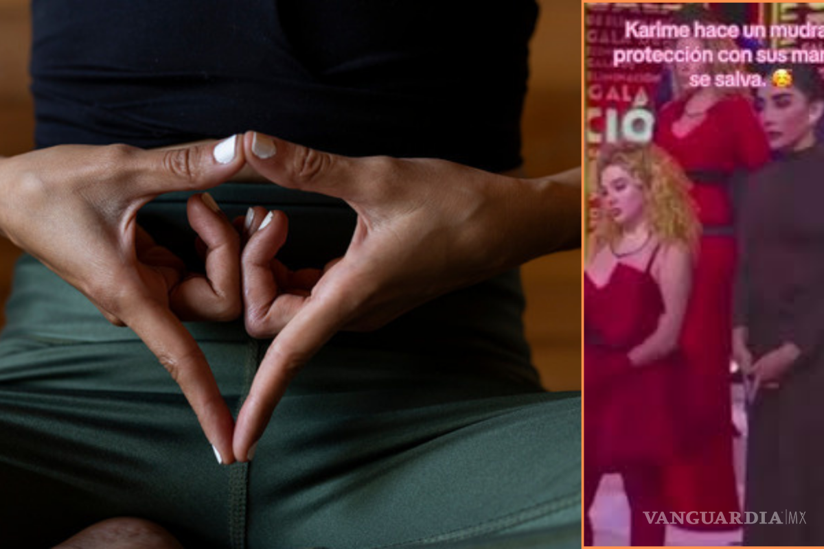 ¿Qué significa la mudra de protección que hizo Karime con las manos en la gala de eliminación de LCDLF?