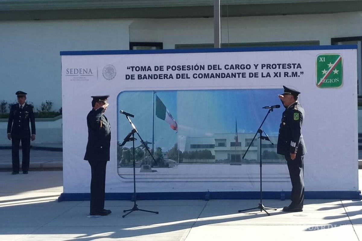 Toma posesión Raúl Guillén Altuzar como comandante de la XI Región Militar
