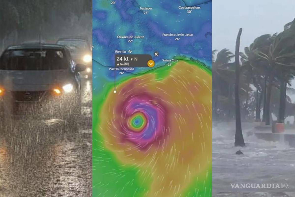 ¡Alerta Máxima!... Ciclón Erick impactará a México como Huracán categoría 2; lluvias torrenciales e inundaciones para estos estados