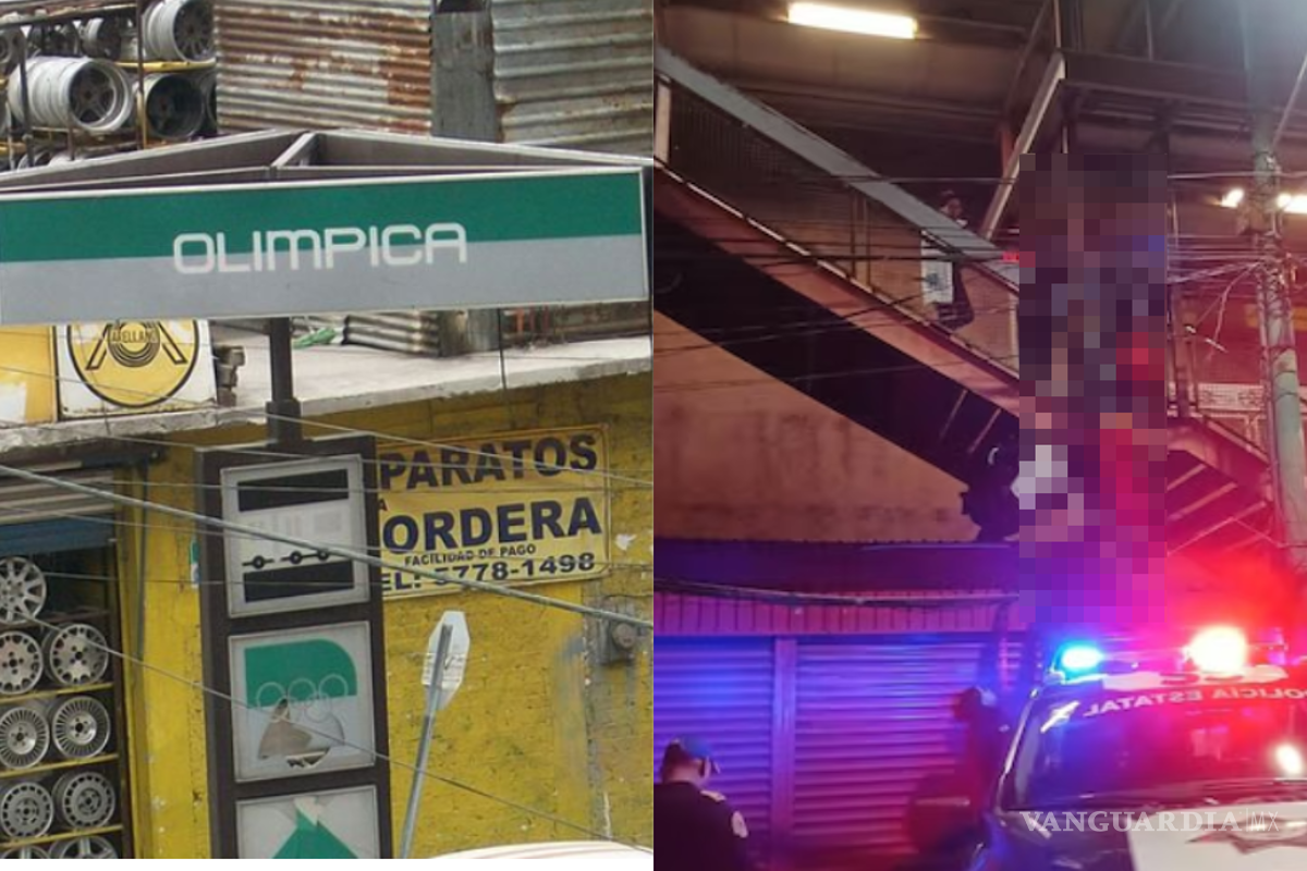 Descuelgan cuerpo sin vida de la entrada del Metro, en la CDMX