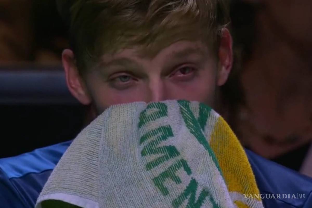 Video: Goffin recibe un pelotazo en el ojo y se retira del torneo de Rotterdam
