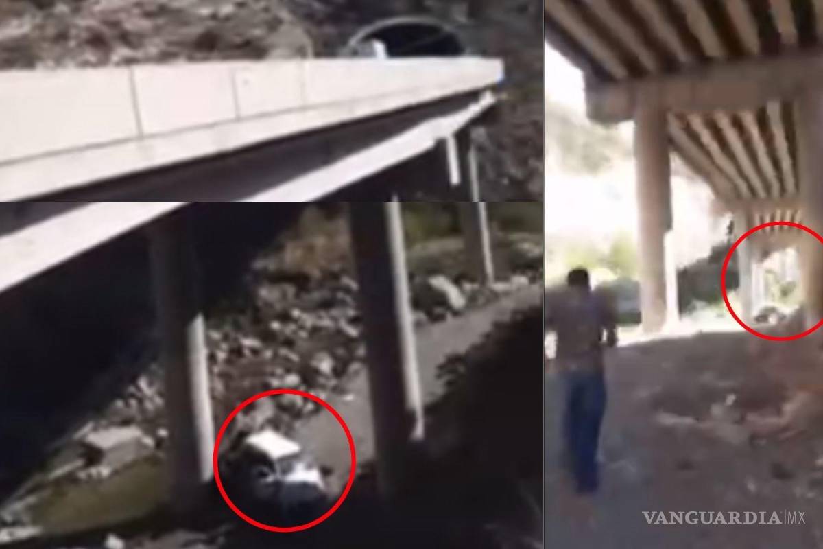Menor cae de puente tras mortal choque en ‘Los Chorros’; esto es lo que se sabe del video de su rescate