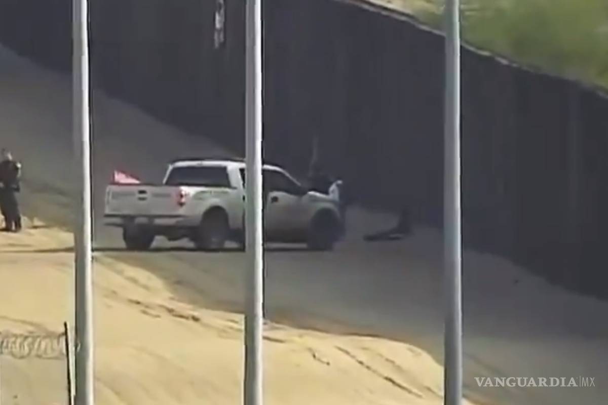 Arrestan a migrantes que brincaron el muro entre México y EU