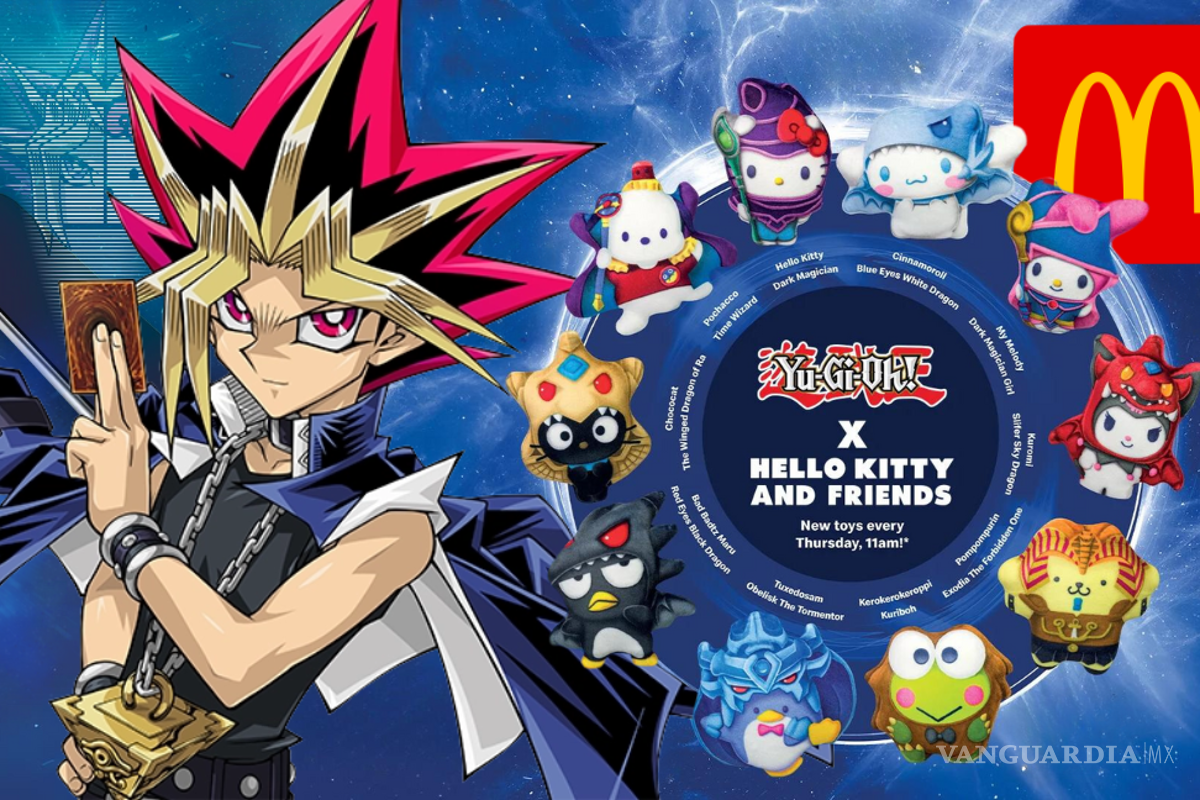 Colaboración de McDonald’s con Yu-Gi-Oh! y Hello Kitty llega a México: ¿Cuándo podrás adquirirla?