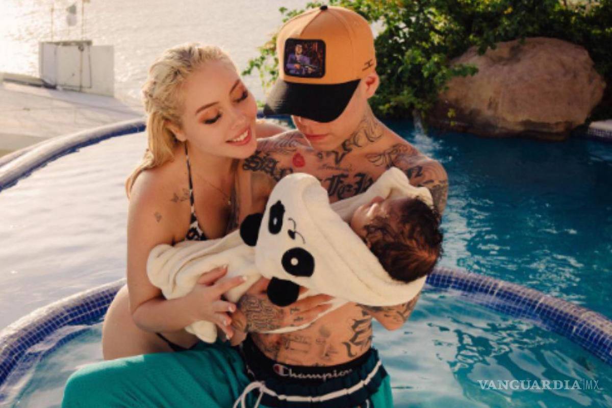 ‘Me juzgan, pero ella así me conoció’: Santa Fe Klan arremete contra su ex; Maya Nazor filtra audio con amenaza de él