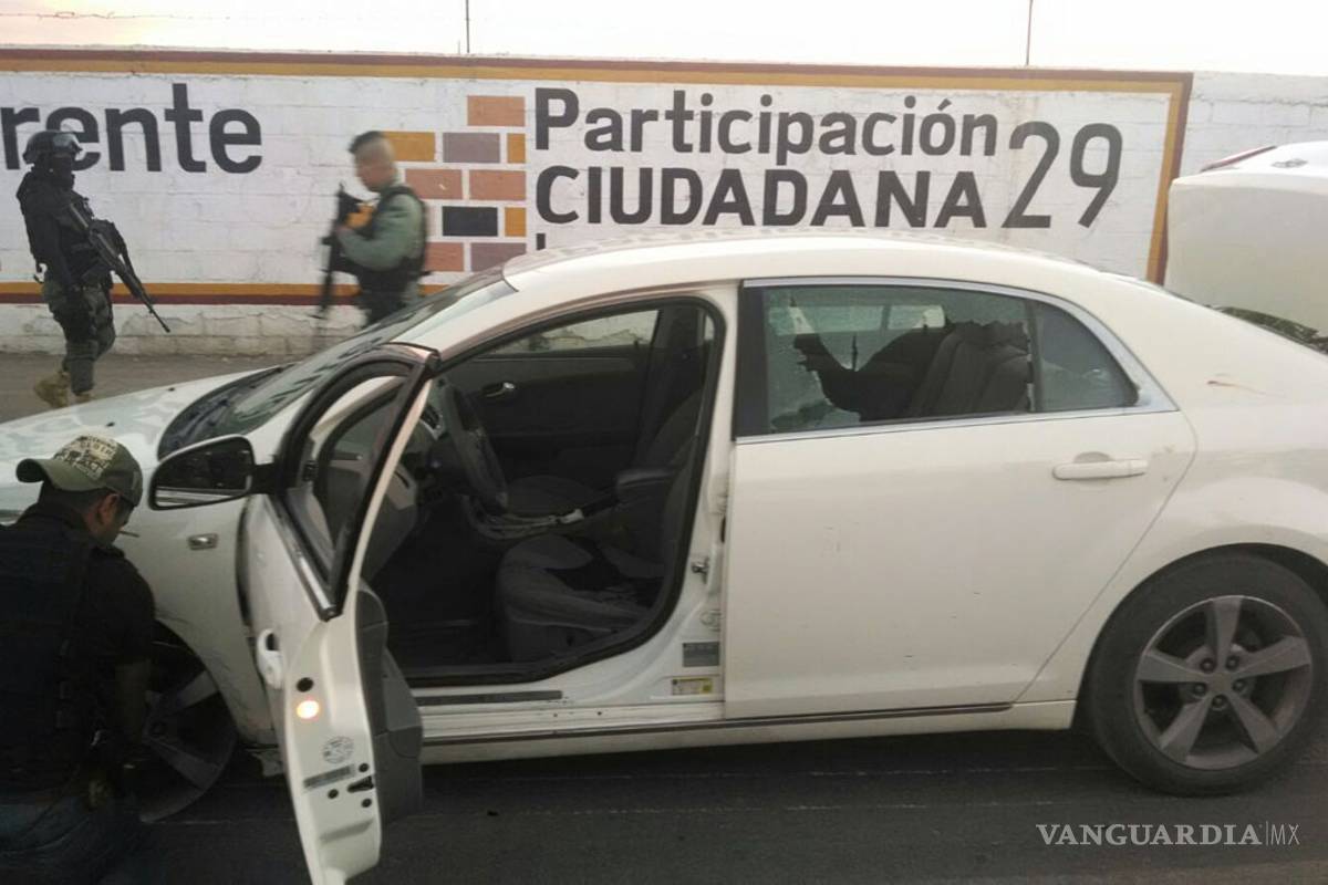 Policías balean a automovilista en persecución en Torreón