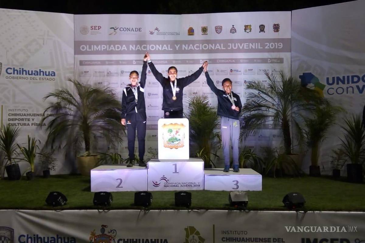 Atletismo le da el segundo oro a Coahuila en Olimpiada Nacional