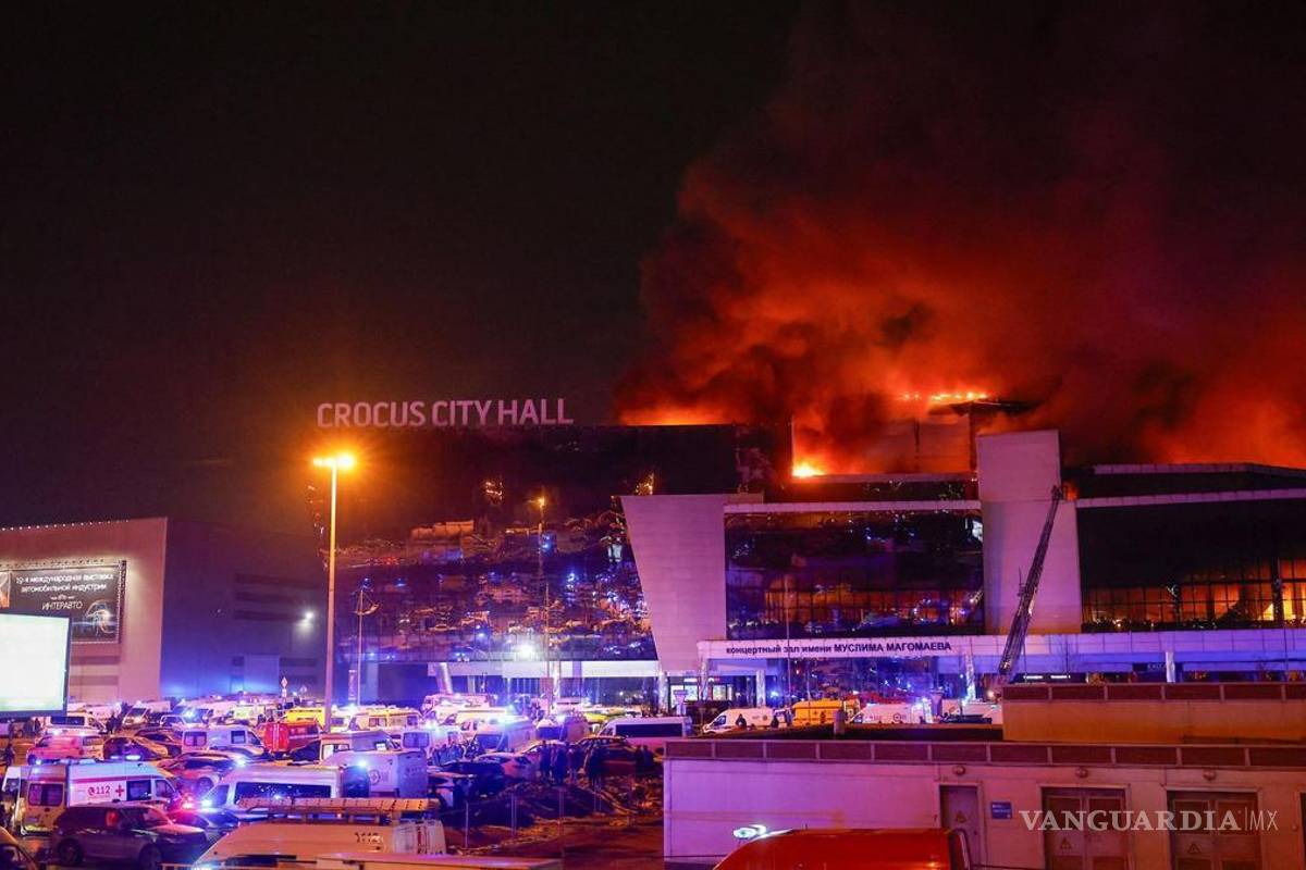 Todo lo que se sabe hasta ahora, de la terrible masacre en el Crocus City Hall de Moscú
