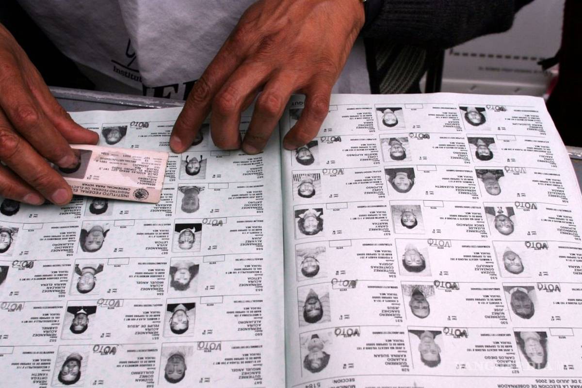Valida INE lista nominal con 89.1 millones de votantes potenciales