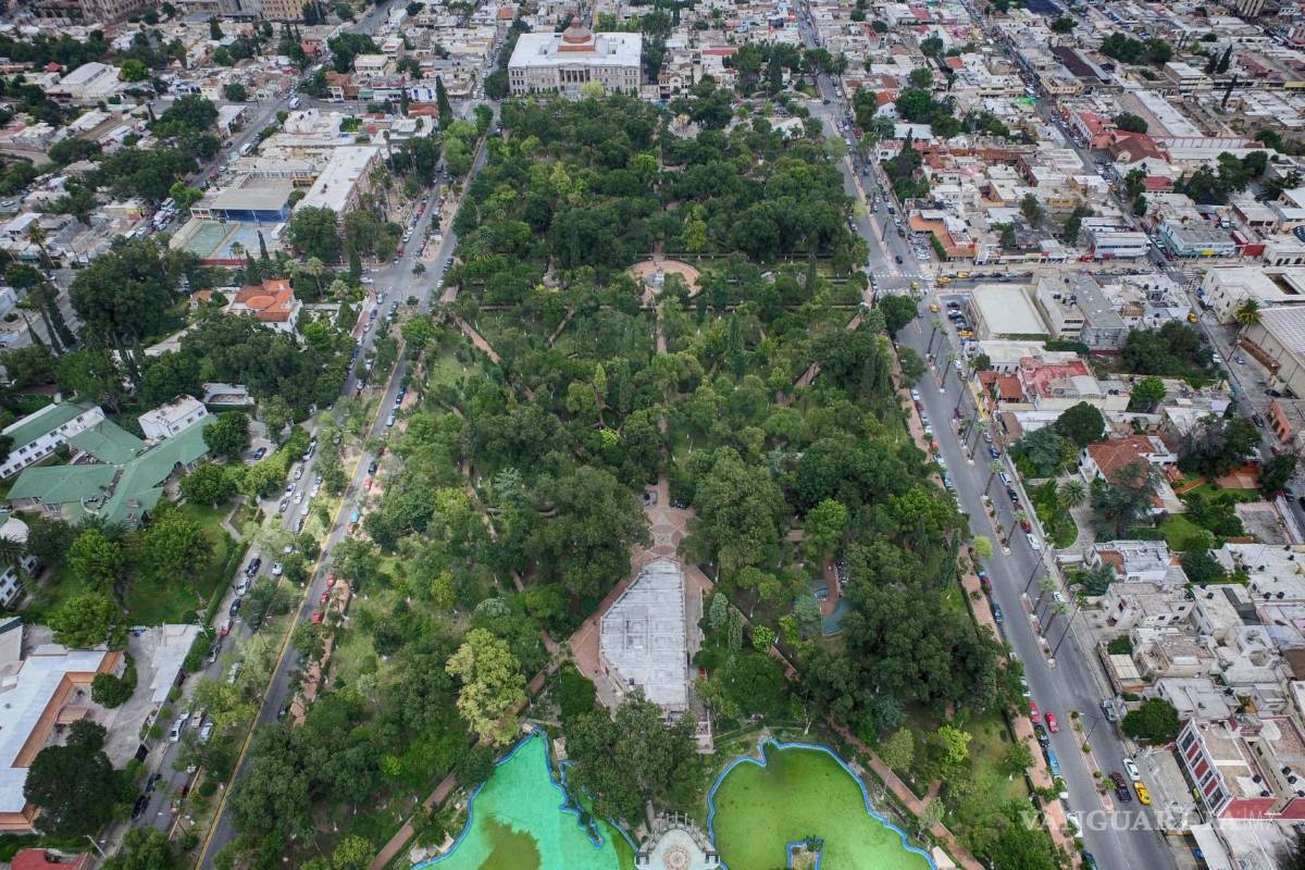 $!La Alameda funciona como un pulmón natural ubicado en la Zona Centro.