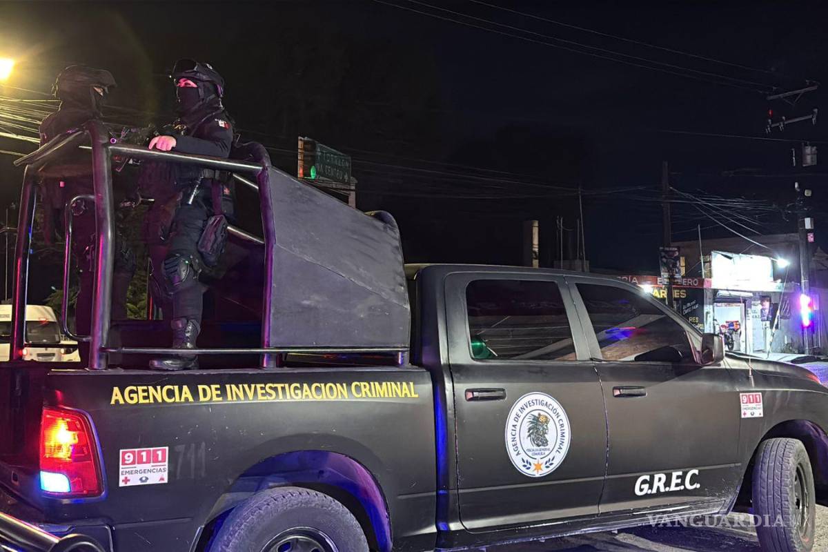 $!Corporaciones de seguridad realizaron recorridos en la zona para intentar ubicar a los presuntos agresores.