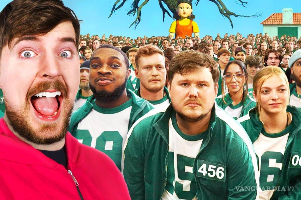 El YouTuber, MrBeast, recrea las pruebas de ‘El Juego del Calamar’ -sin asesinar a nadie- y regala 456 mil dólares