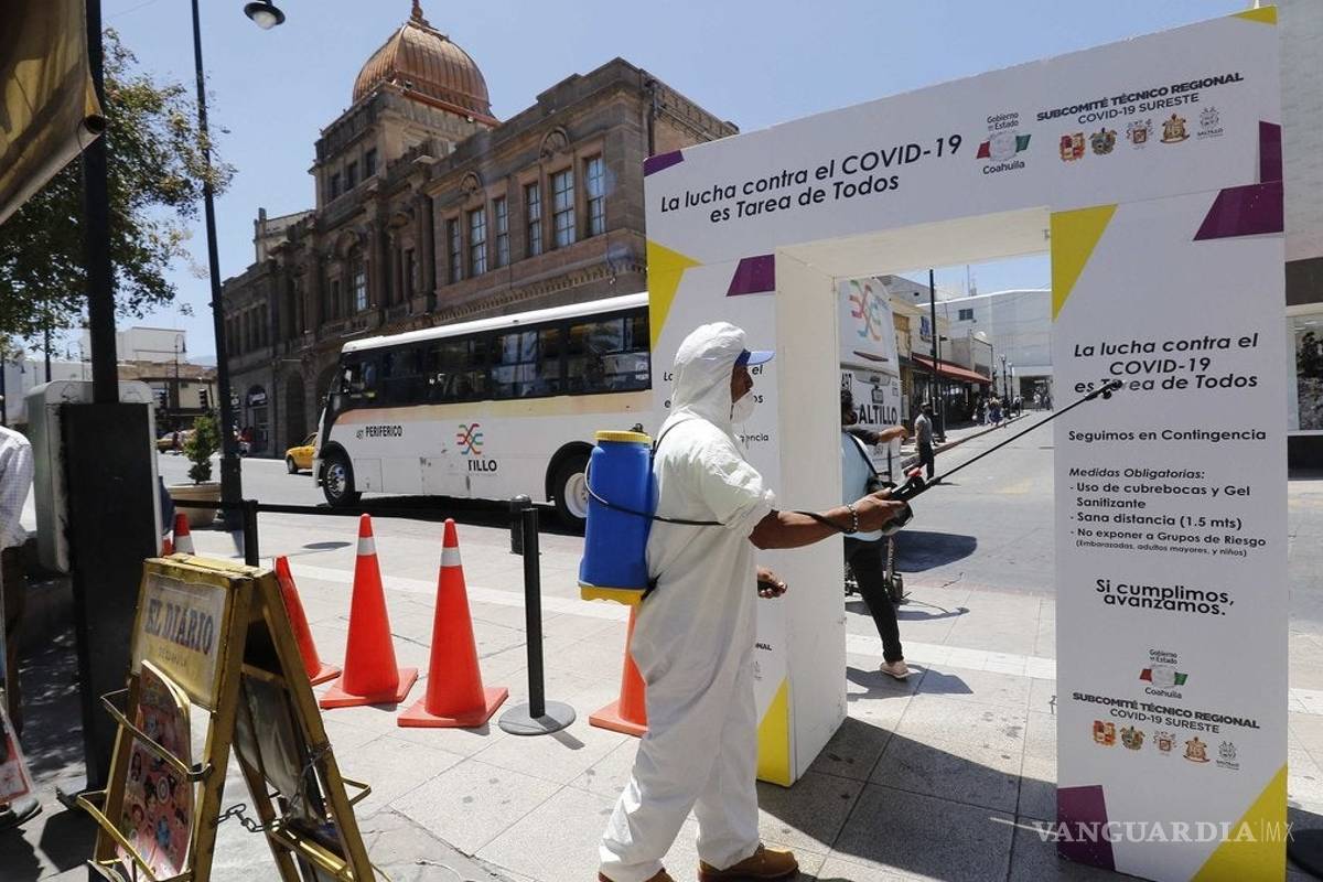 Baja la mortalidad durante tercera ola de contagio de COVID en Coahuila