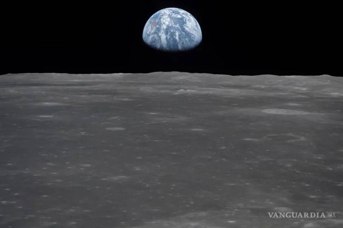 $!Vista del Planeta Tierra desde la Luna.